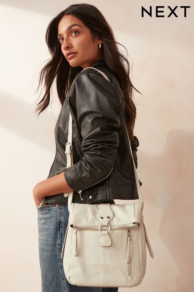 White Bags Handbags White Clutch Tote Leather Bags Next