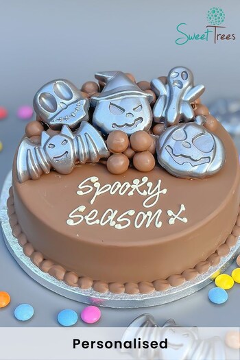 Personalised Halloween Smash Cake by Sweet Trees (Q54155) | £38