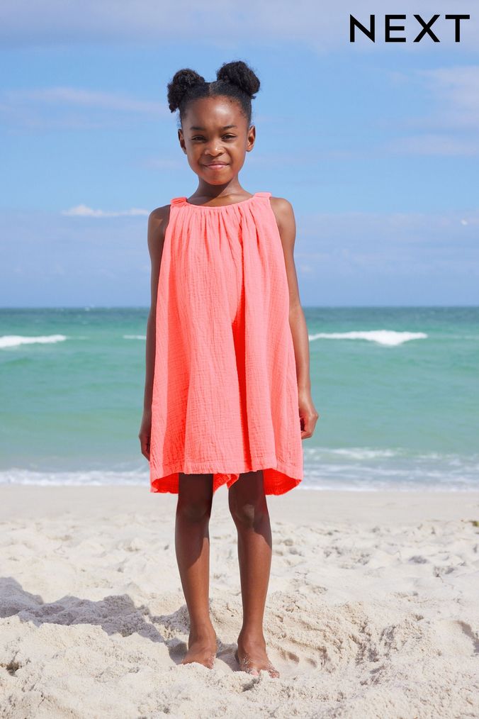 Girls pink playsuit clearance