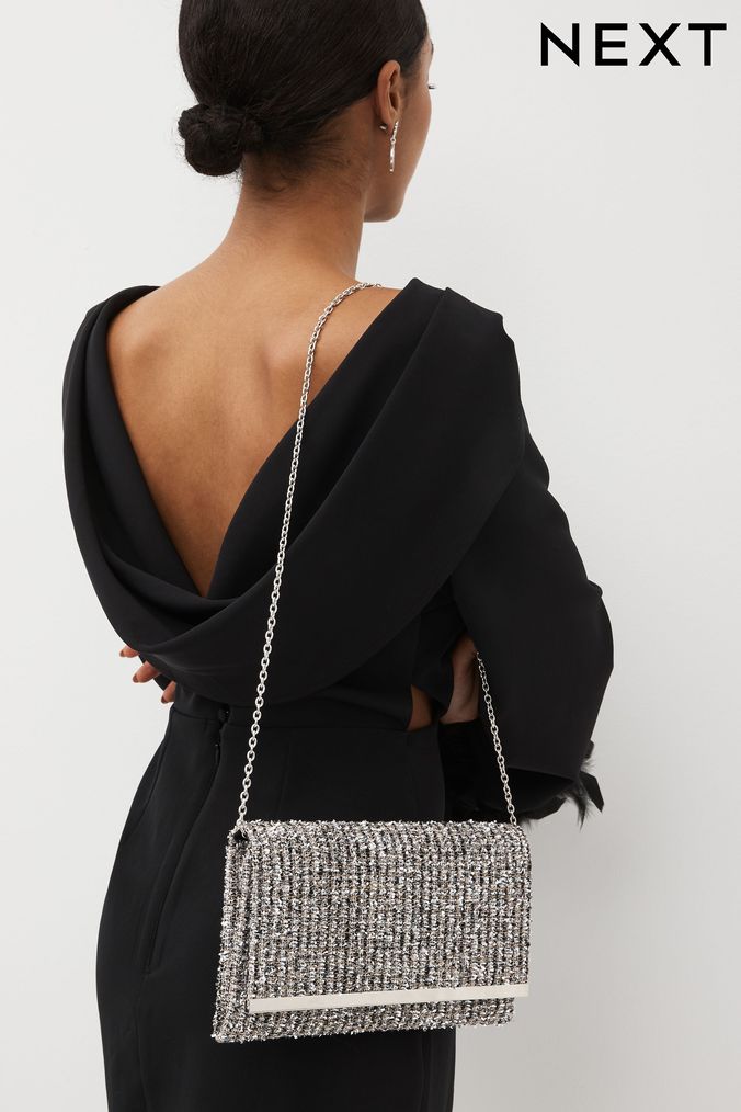 Black Clutch Bags Black Casual Occasion Clutch Bags Next