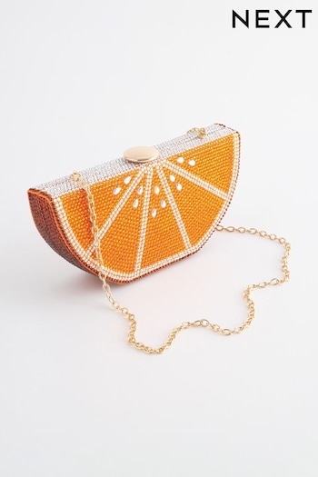 Orange Fruit Clutch (Q54382) | £45