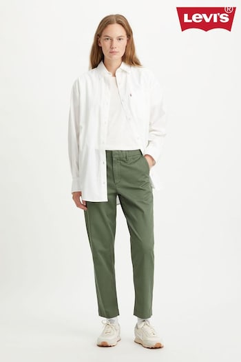 Levi's® Green Essential Trousers New (Q54433) | £80