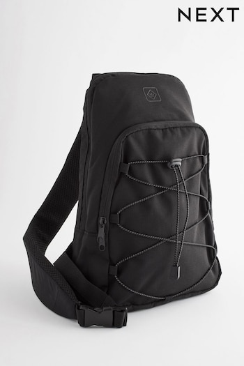 Black Large Cross-Body Bag (Q54529) | £32