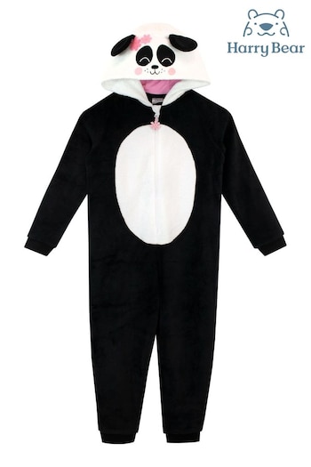 Harry Bear Black Panda Onesie BLACK & WHITE PANDA (Q54554) | £25