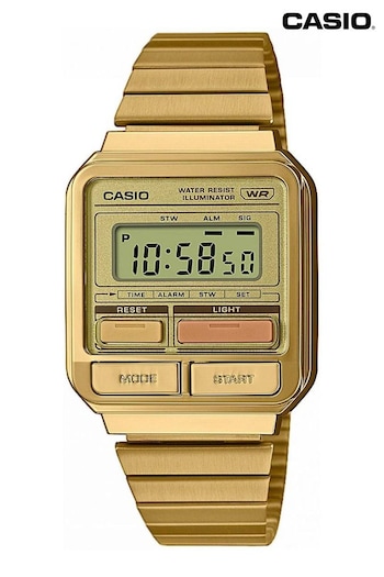 Casio Gold Front Button Series Vintage Watch (Q54580) | £85