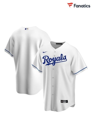 Fanatics Kansas City Royals Official Replica Home White Jersey (Q54703) | £95