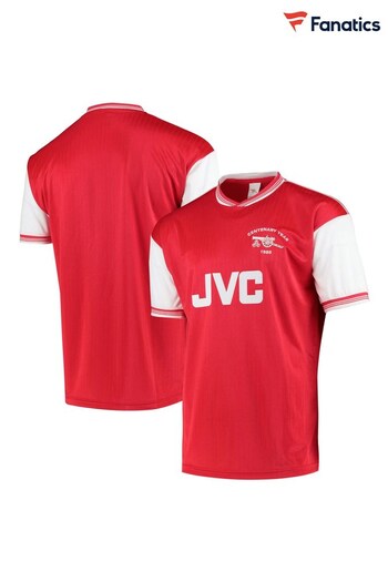 Fanatics Red Arsenal 1985 Home Centenary Football Shirt (Q54707) | £45
