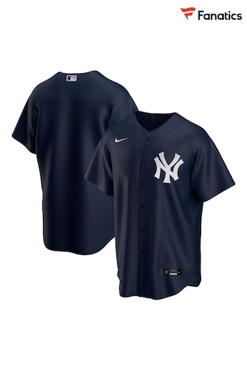 Fanatics Blue New York Yankees Official Replica Alternate Jersey (Q54734) | £95