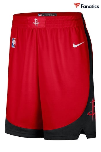 Fanatics Red Houston Rockets Icon Swingman Shorts (Q54747) | £60