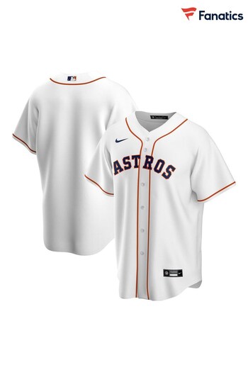 Fanatics Houston Astros Official Replica Home White Jersey (Q54765) | £95