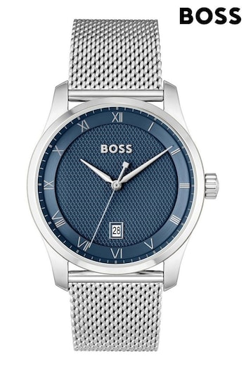 BOSS Silver Gents Principle Watch (Q54879) | £159