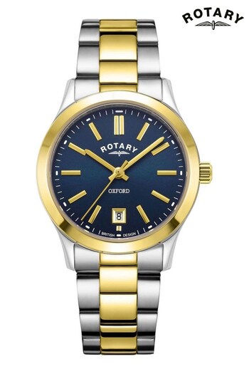 Rotary Ladies Gold Tone Oxford Watch (Q54895) | £239