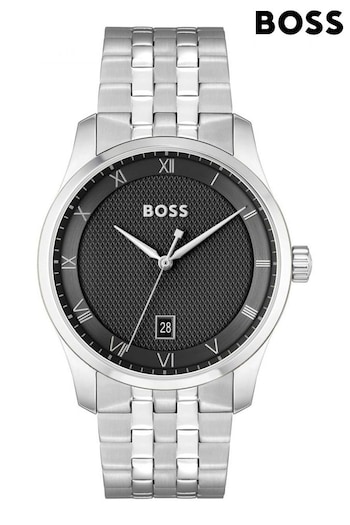 BOSS Silver Gents Principle Watch (Q54902) | £159