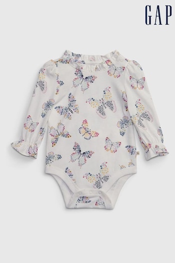 Gap White Mix and Match Ruffle Bodysuit (Newborn-24mths) (Q55005) | £6