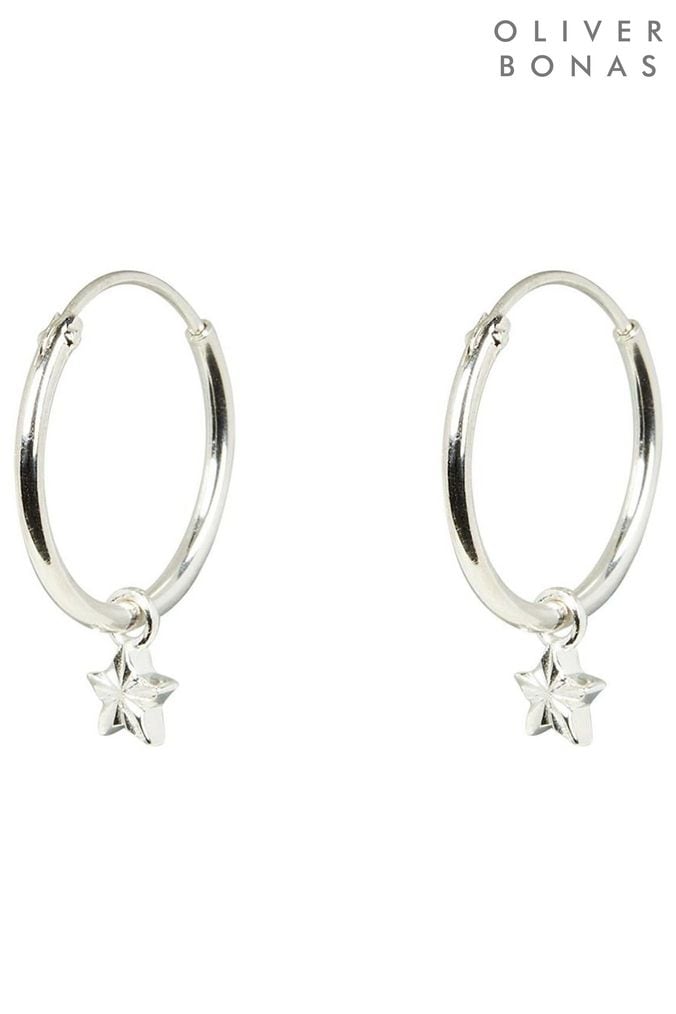 Clip On Earrings Clip On Hoop Pearl Earrings Next UK