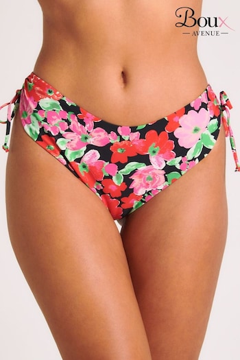 Boux Avenue Red Ibiza Eyelet Bikini Bottoms (Q55486) | £18