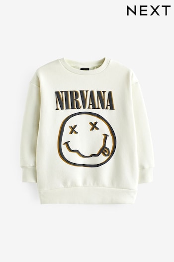 Ecru Cream Nirvana Crew Neck Sweatshirt (3mths-8yrs) (Q55659) | £15 - £17