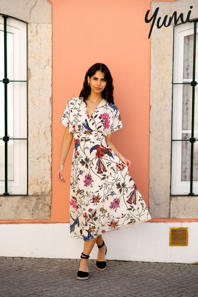 Buy Women s White Floral Dresses Online Next UK