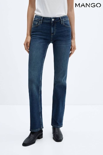 Mango Low Rise Flared Jeans (Q55710) | £36