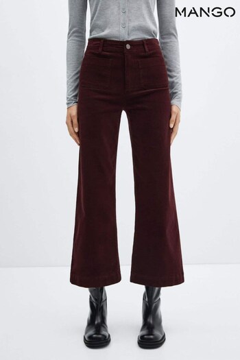 Mango Cord Culotte Trousers (Q55718) | £46