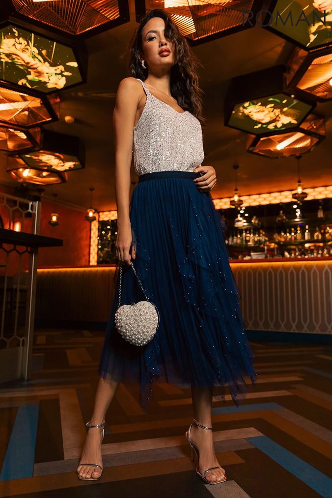Ruffle skirt online top