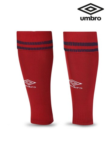Umbro Red England Alternate Footless Socks (Q55866) | £18
