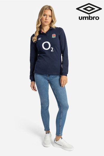 Umbro Black England Alternate Classic Rugby Shirt (Q55881) | £75