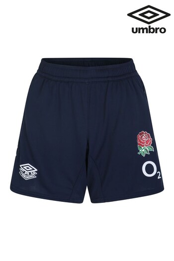 Umbro Blue England Knit Rugby Shorts (Q55894) | £42