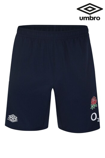 Umbro Blue England Rugby Gym Shorts (O2) Jnr (Q55901) | £40