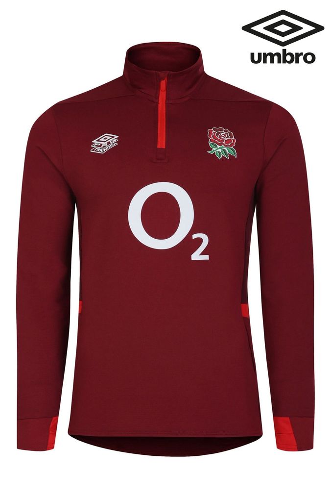 Umbro Red England Mid Layer Top (O2) Jnr (Q55911) | £56