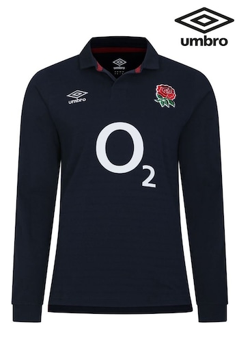 Umbro Blue England Alternate Classic Rugby Shirt (Q55939) | £60