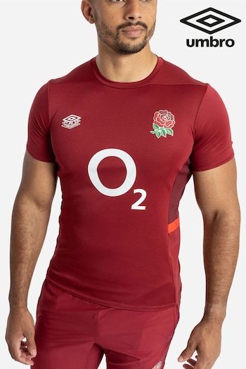 Umbro Red England Gym T-Shirt (Q55944) | £55