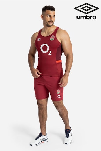 Umbro Red England Rugby Gym Vest (Q55948) | £45