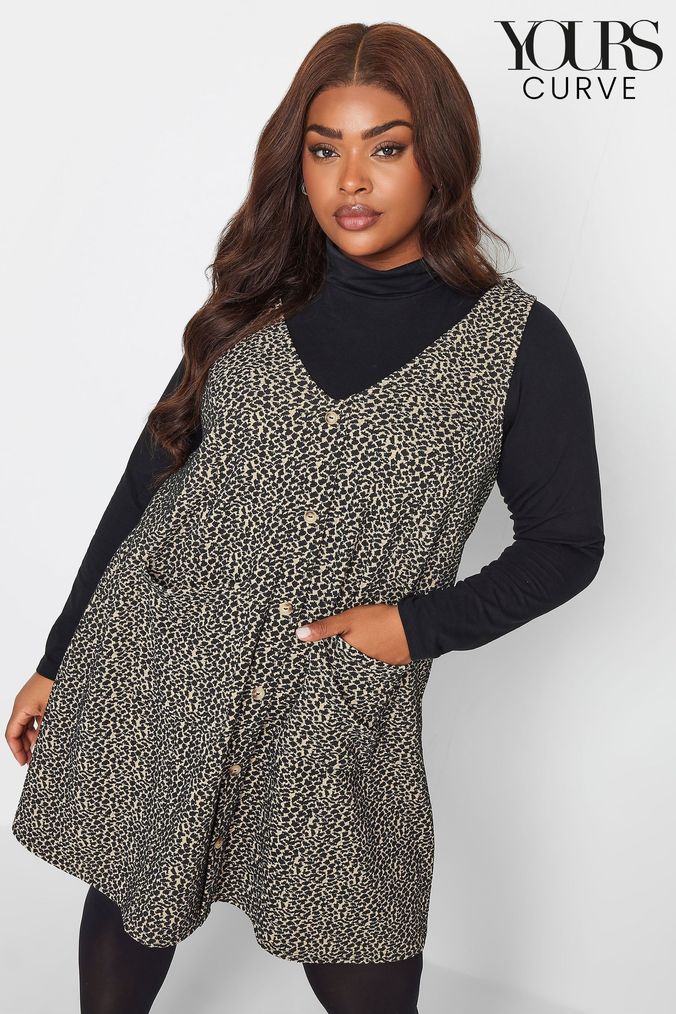 Ladies pinafore dress next shop