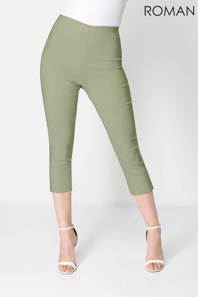 Buy Women s Roman Cream Trousers Online Next UK