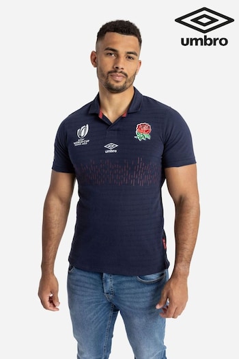 Umbro Blue England WC Alternate Classic Rugby Shirts Sweat-shirt (Q56433) | £75