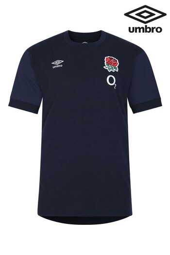 Umbro Blue England Leisure T-Shirt (O2) Jnr (Q56434) | £36