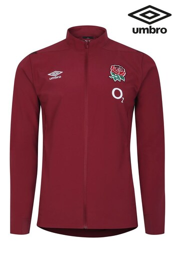 Umbro Red England Presentation Jacket (Q56442) | £90