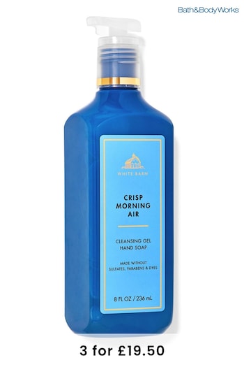 Bath & Body Works Crisp Morning Air Cleansing Gel Hand Soap 8 fl oz / 236 mL (Q56936) | £10