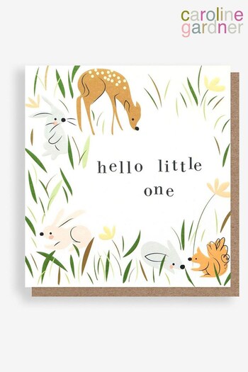 Caroline Gardner Caroline Gardner Hello Little One Woodland Critter (Q57308) | £3