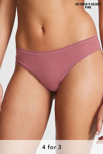 Victoria's Secret PINK Soft Begonia Pink Cotton Cheeky Knickers (Q57330) | £9