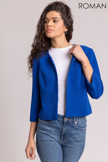 Roman Blue Tailored Jacquard Jacket (Q57852) | £40