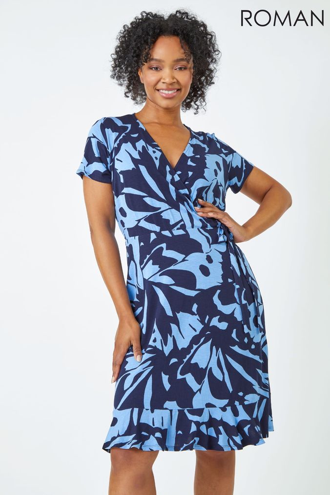 Buy Women s Wrap Dresses Petite Casual Online Next UK