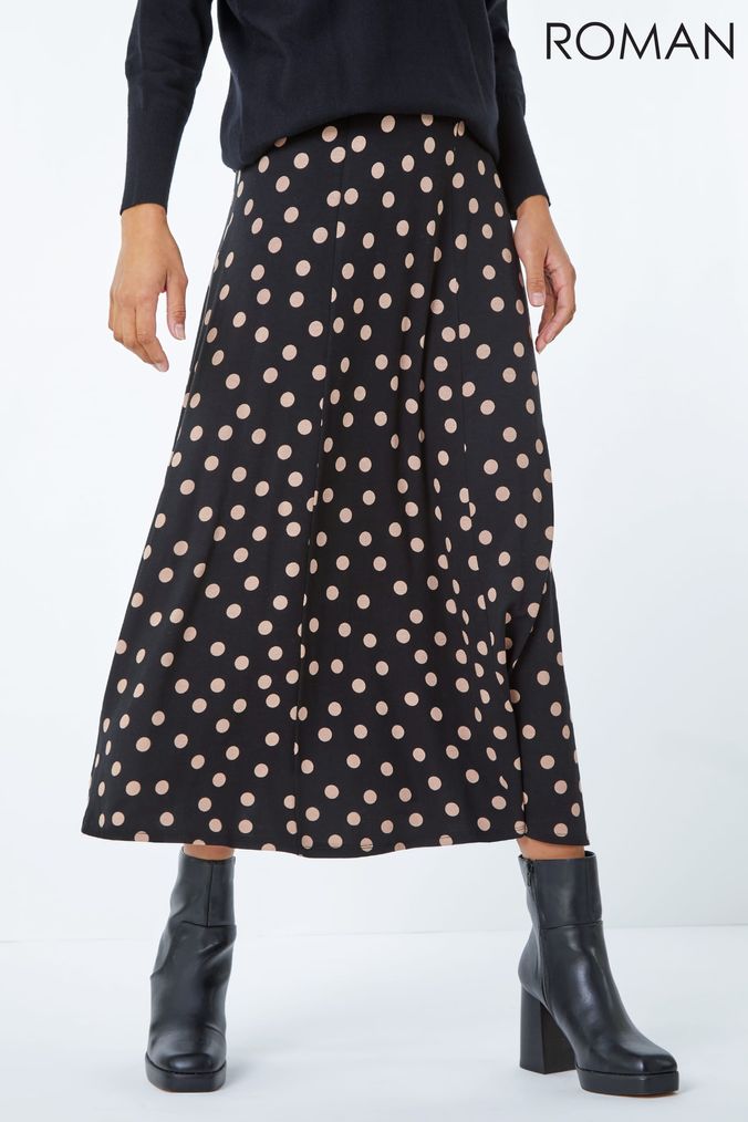 Polka dot hot sale skirt next