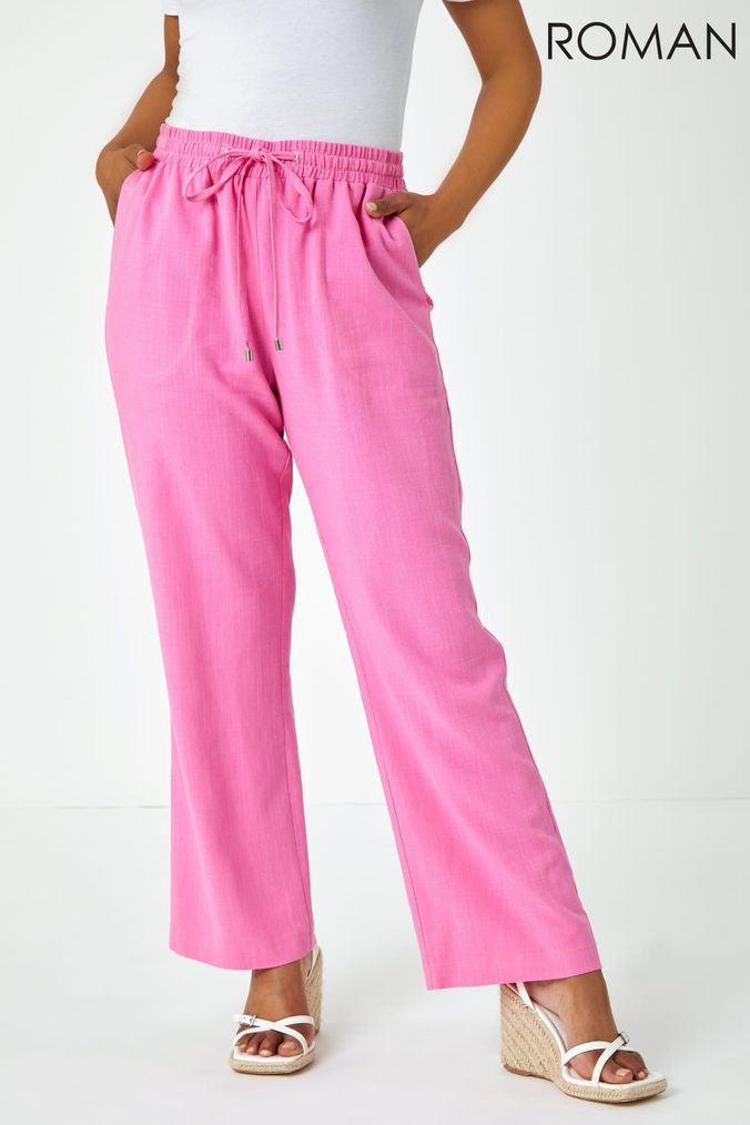 Pink petite pants online