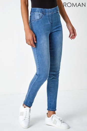 Roman Blue Originals Full Length Denim Jeggings (Q58905) | £25