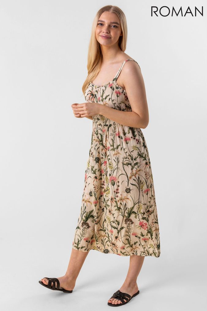 Buy Women s Cream Roman Dresses Online Next UK