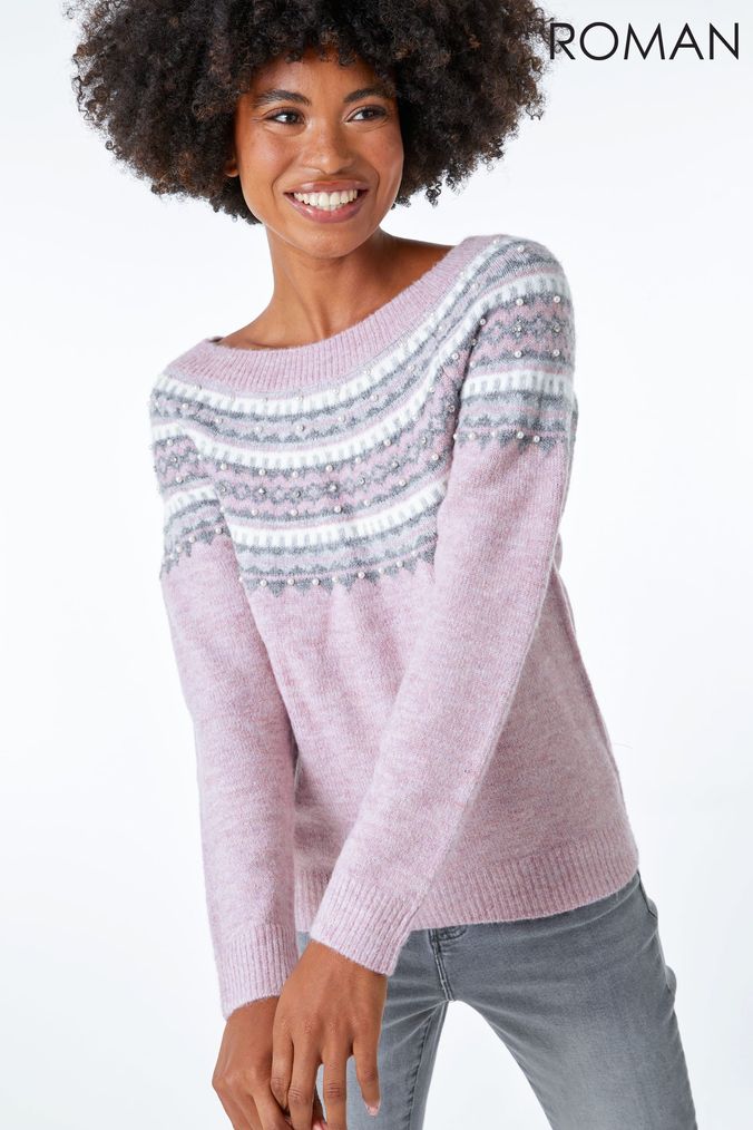 Buy Embellished Christmas Sweater Jumpers Online Next UK