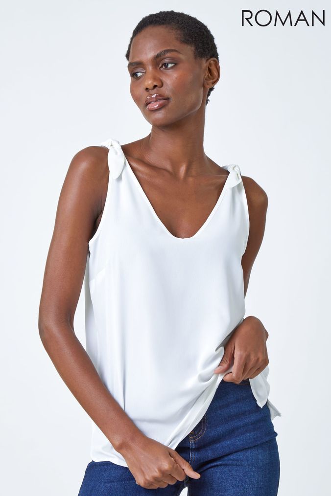 Buy Women s V Neck Tops Online Next UK