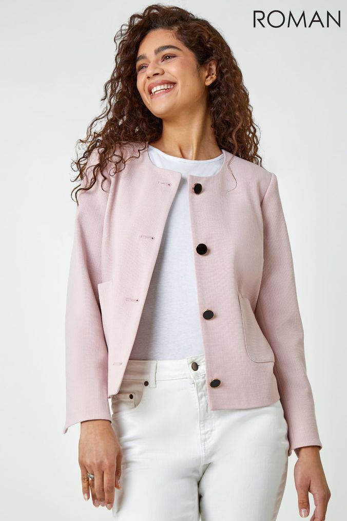 Buy 16 Pink Blazer Short Roman Online AspennigeriaShops